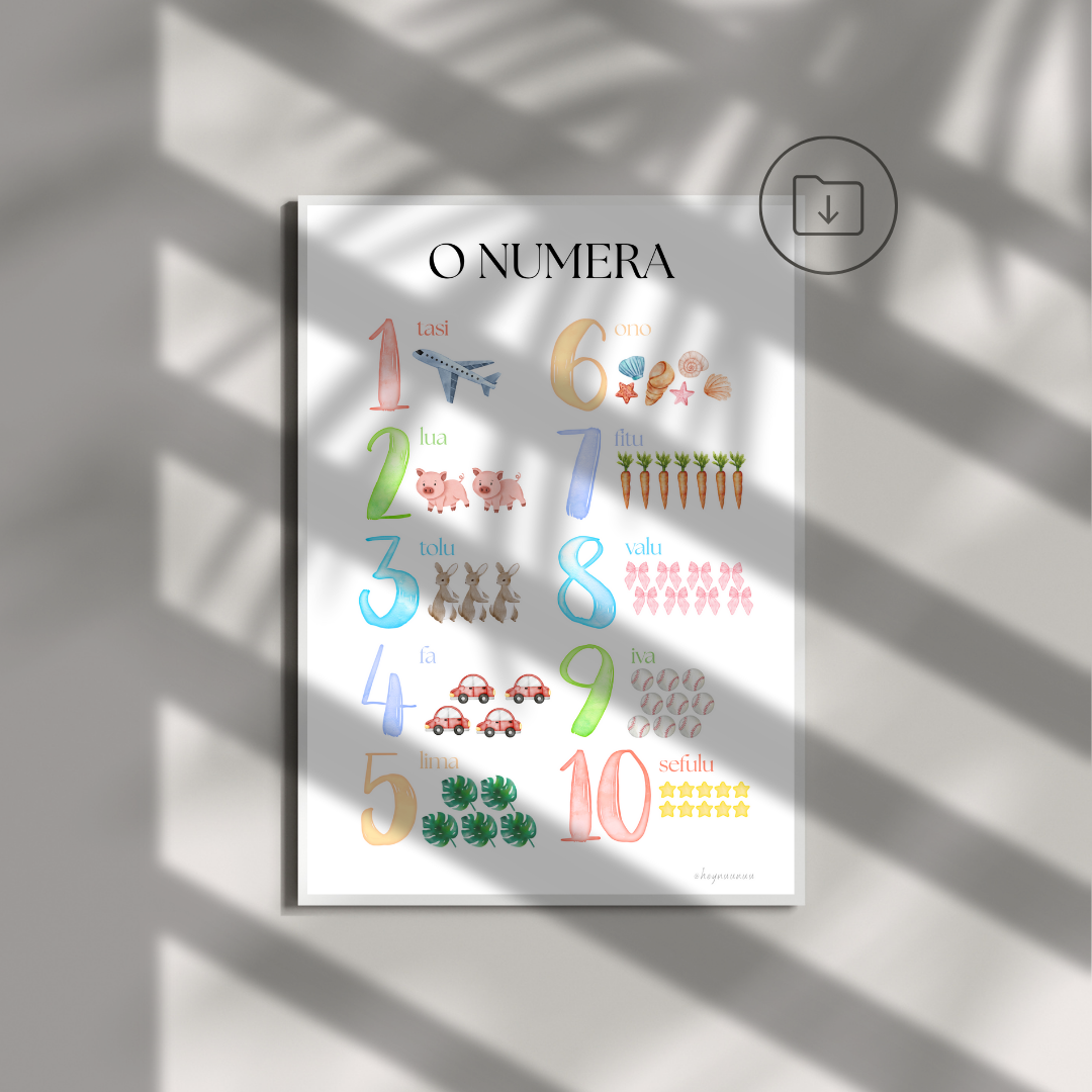 The basic bundle V1 - Gagana Sāmoa