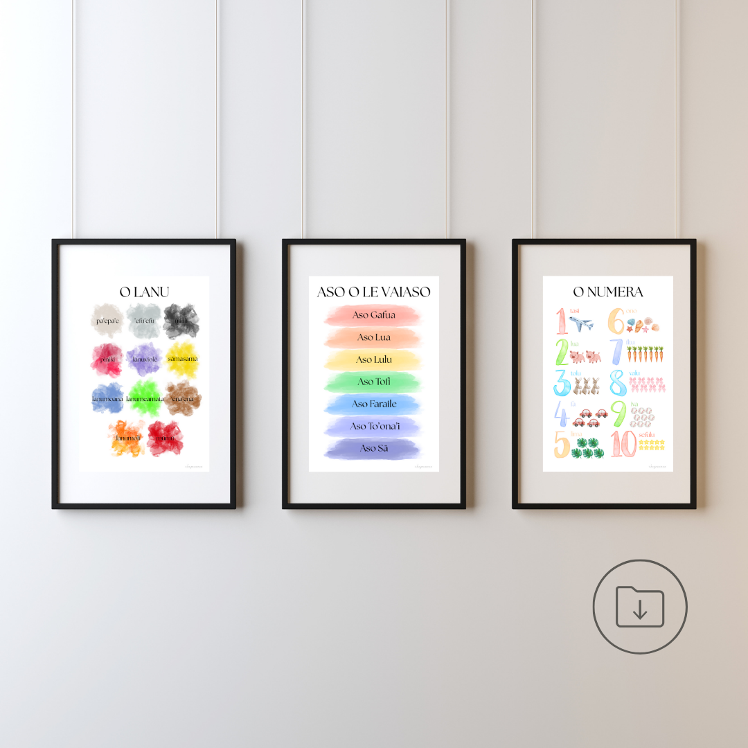 The basic bundle V1 - Gagana Sāmoa