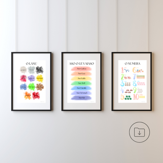 The basic bundle V1 - Gagana Sāmoa